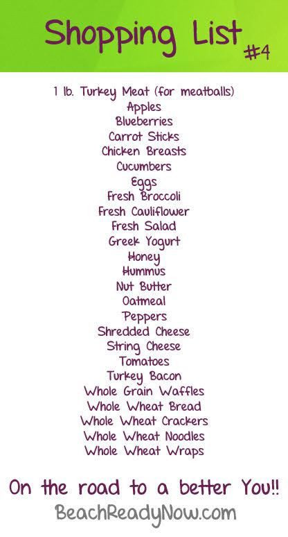 Aldi Weight Loss Meal Plan
 21 Day Fix ALDI Meal Plan 4