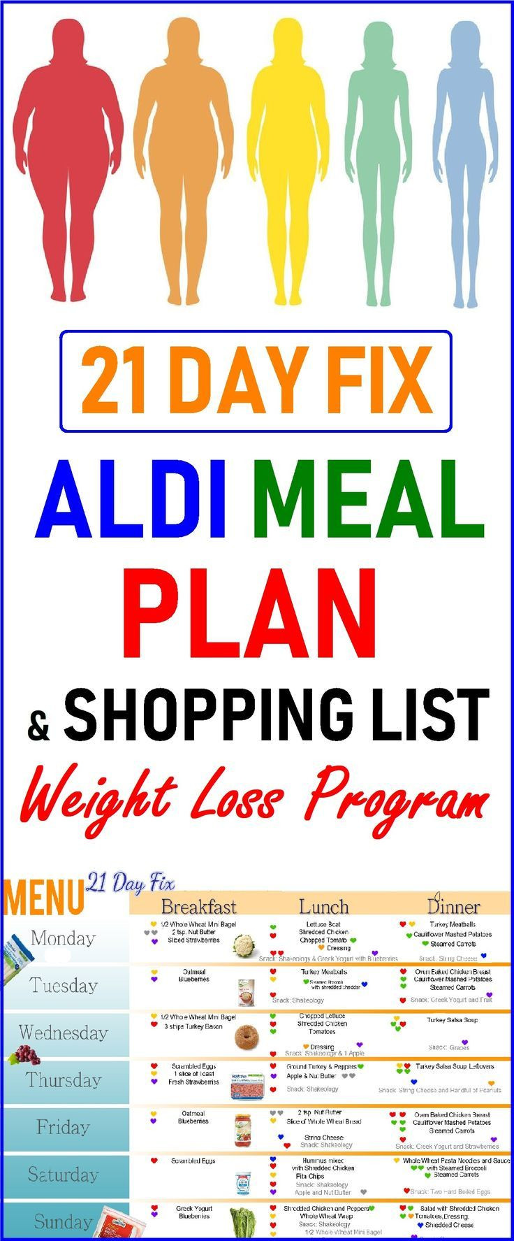 Aldi Weight Loss Meal Plan
 Pin on ALDI MEAL PLANS