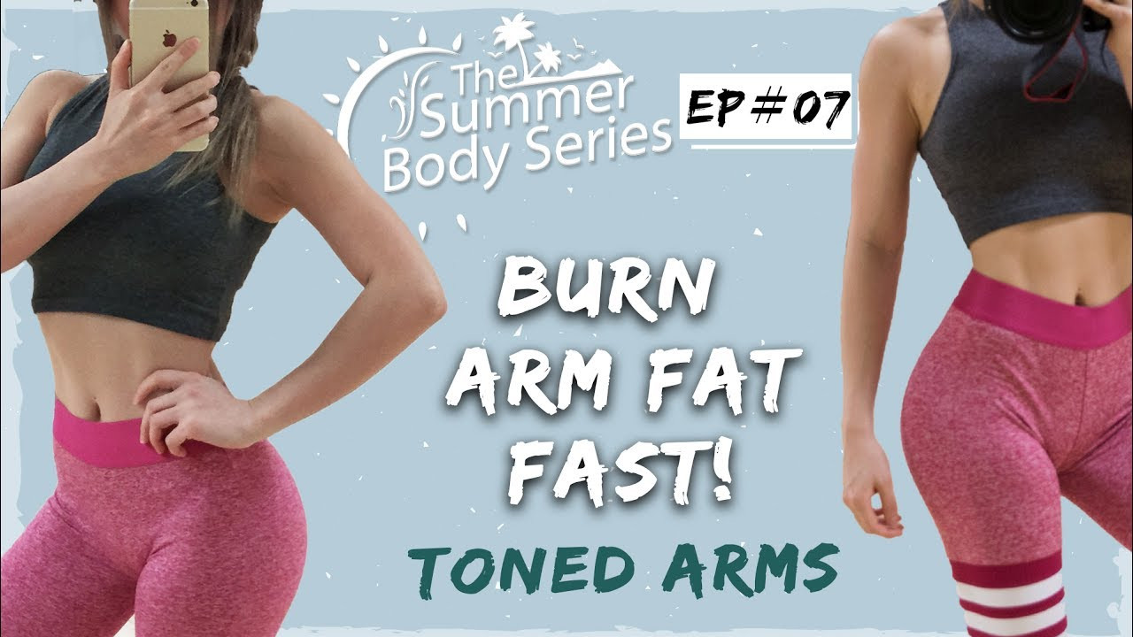 Arm Fat Burning Workout
 Burn ARM FAT Fast Toned Arms Workout