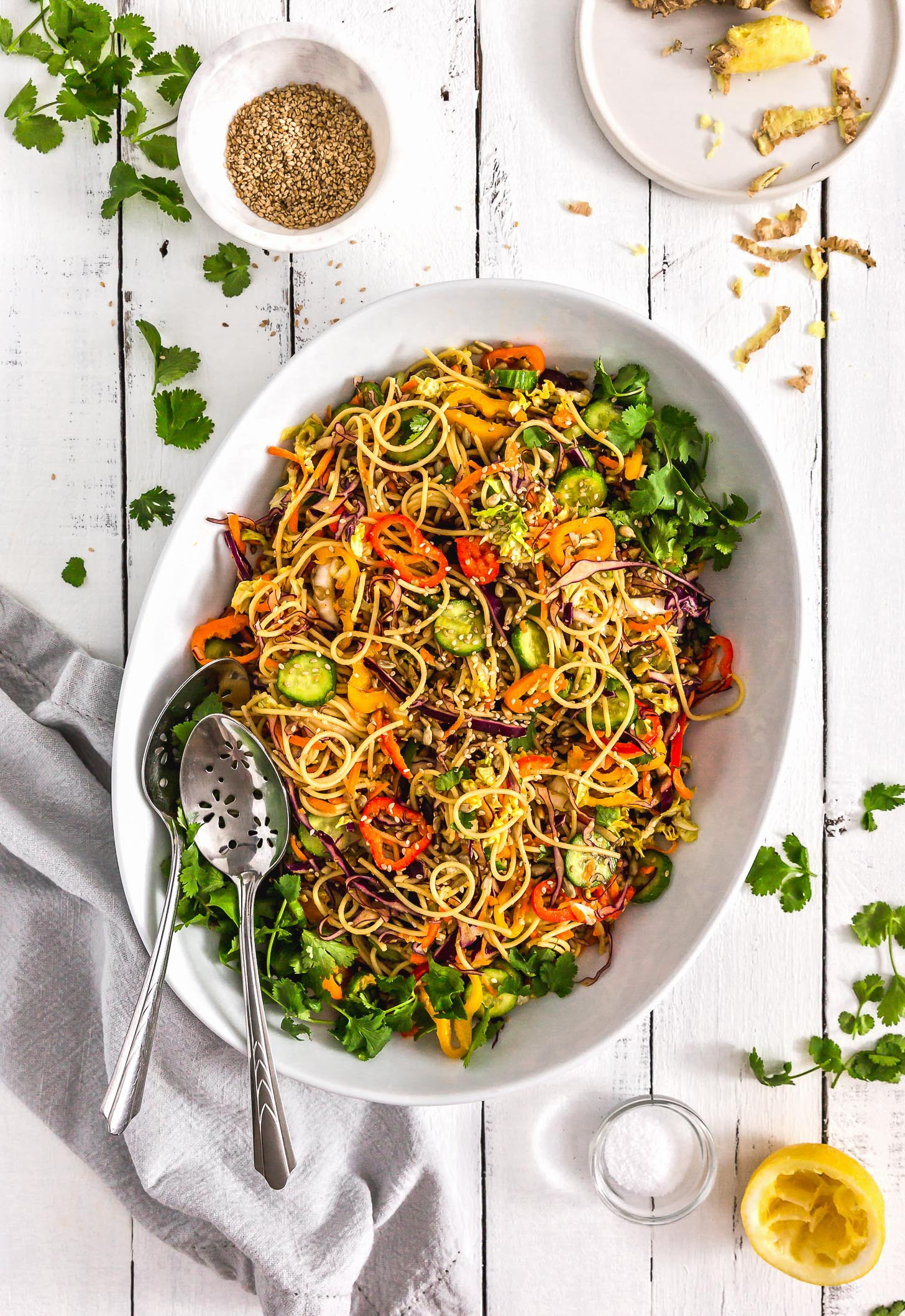 Asian Plant Based Recipes
 Asian Noodle Salad Monkey and Me Kitchen Adventures
