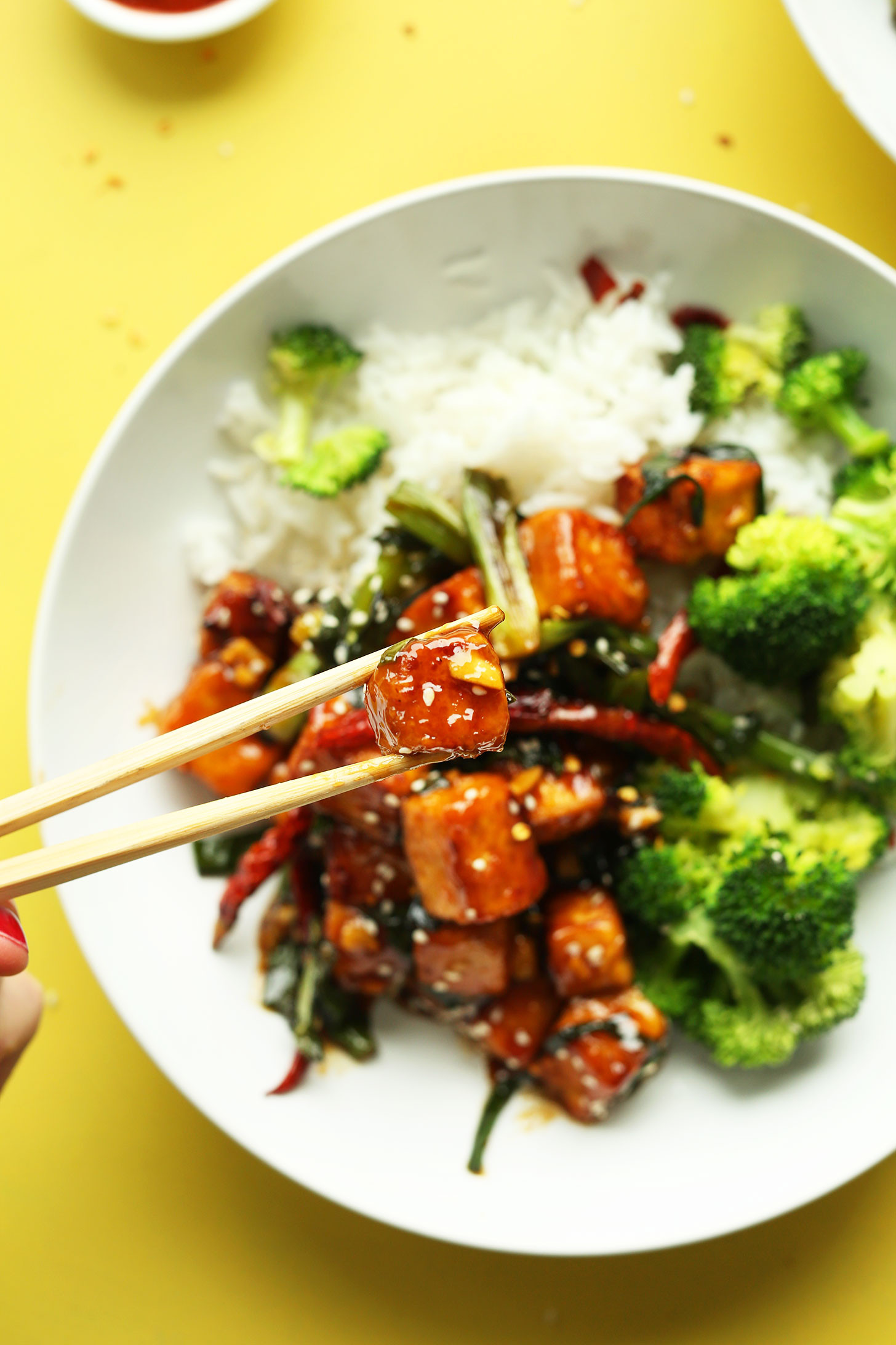 Asian Plant Based Recipes
 General Tso s Tofu Stir Fry