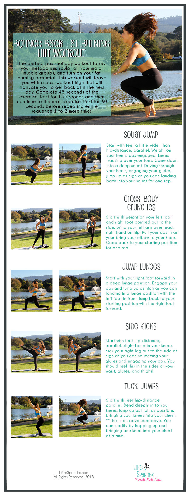 Back Fat Burning Workout
 Bounce Back Fat Burning HIIT Workout