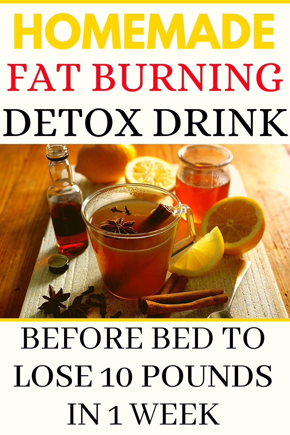 Before Bed Detox Drink Burn Belly Fat
 Fat Burning Detox Drink Before Bed To Lose 10 Pounds In 1
