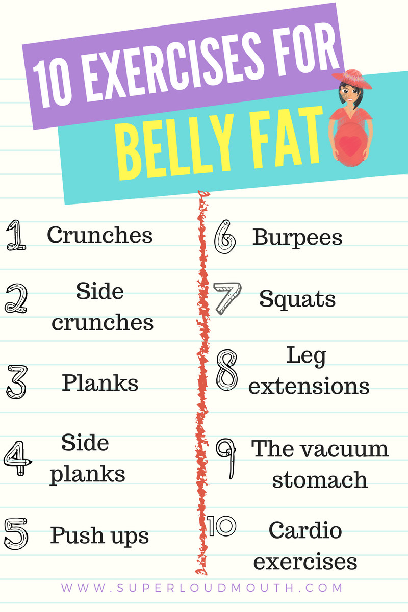 Belly Weight Loss Exercises
 10 Best exercises to reduce belly fat and you in shape
