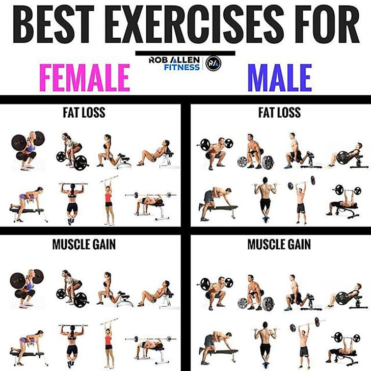 Best Weight Loss Exercises
 Best Exercises For Fat Loss
