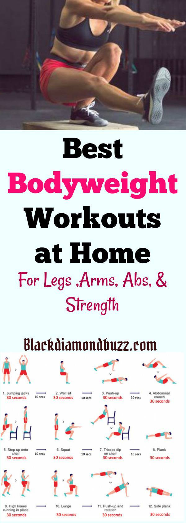 Best Weight Loss Exercises
 7 Best Bodyweight Exercises for Weight Loss at Home For
