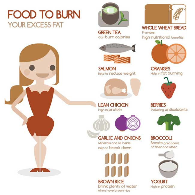 Body Fat Burning Foods
 Best Fat Burning Foods What to Eat to Burn Excess Body Fat