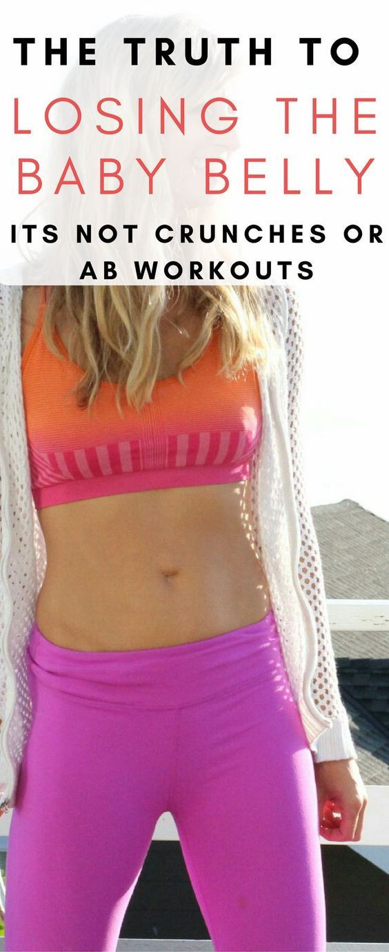 Burn Belly Fat After Baby
 The Honest Way To Lose The Belly Pooch After Baby