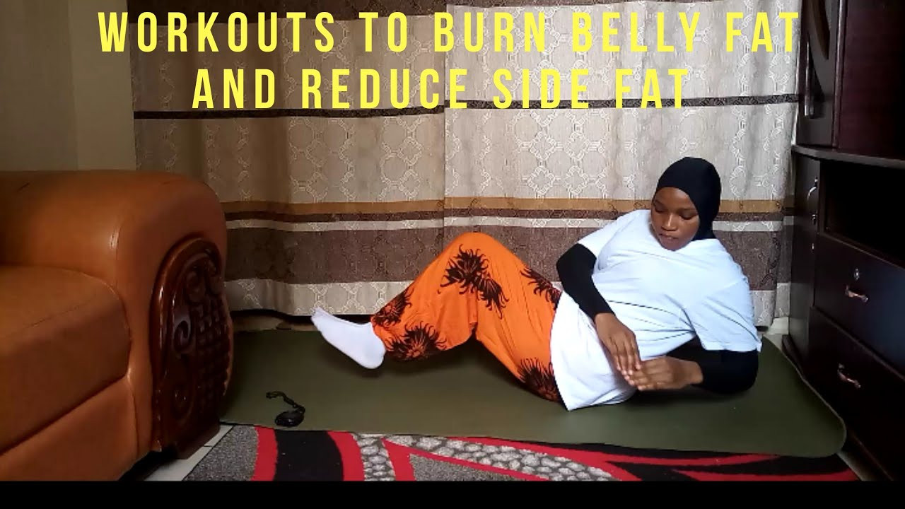 Burn Belly Fat At Home
 Burn belly fat side fat love handles exercises at home