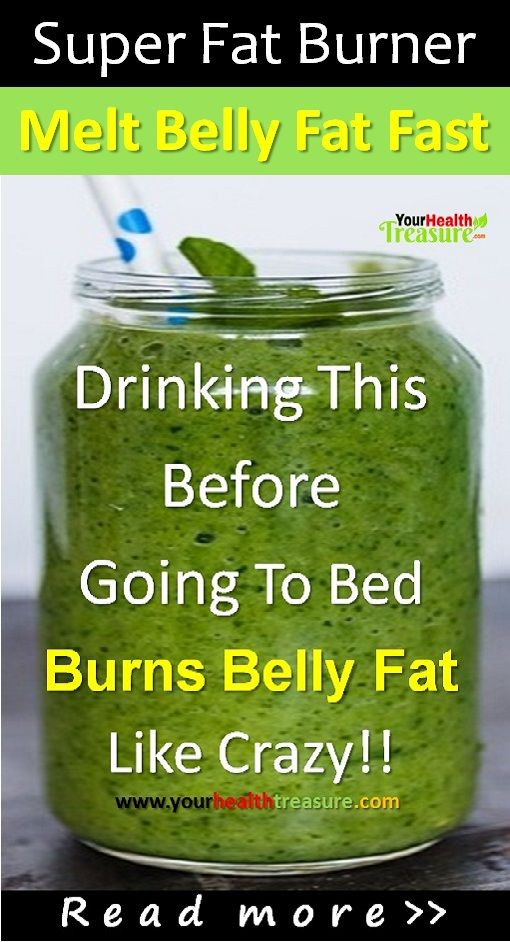 Burn Belly Fat Fast Drink Before Bed
 Pin on Smoothie recipes