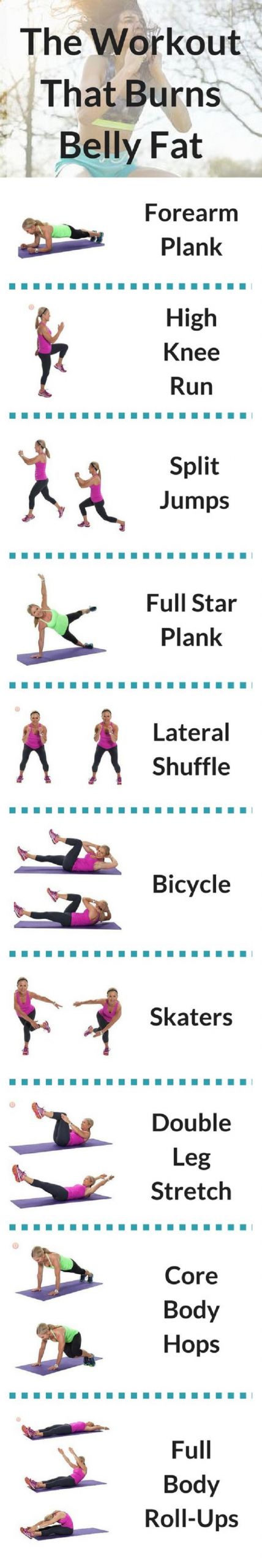 Burn Belly Fat Fast Workout
 10 Best Flat Belly Tips Tricks and Infographics Flair