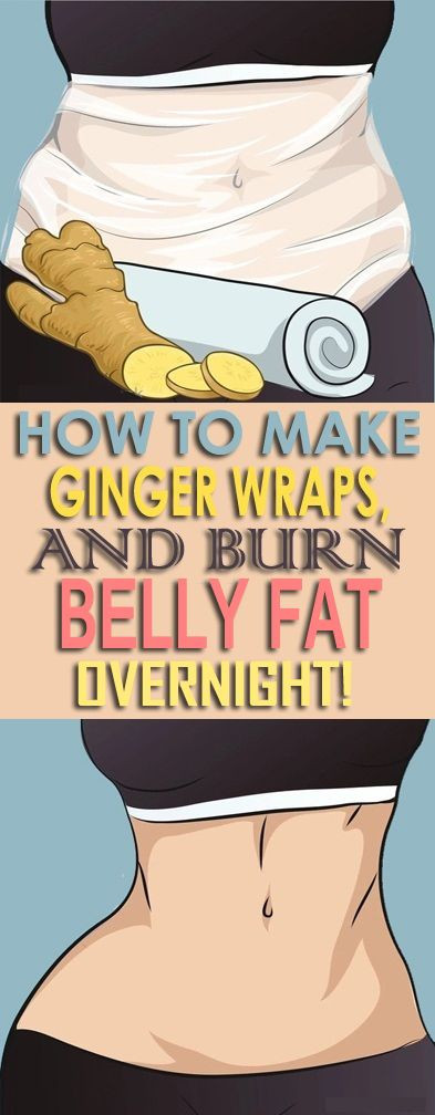 Burn Belly Fat Overnight
 How To Make Ginger Wraps And Burn Belly Fat Overnight
