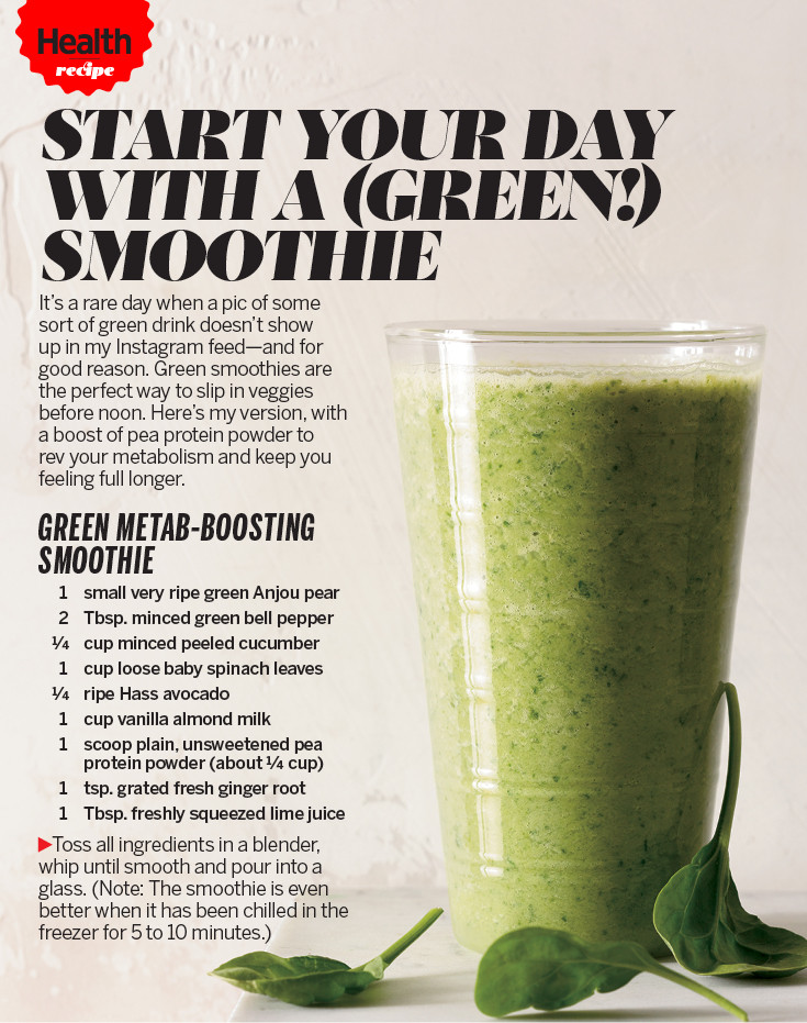 Burn Belly Fat Smoothie
 A Fat Burning Green Smoothie Recipe to Kickstart Your