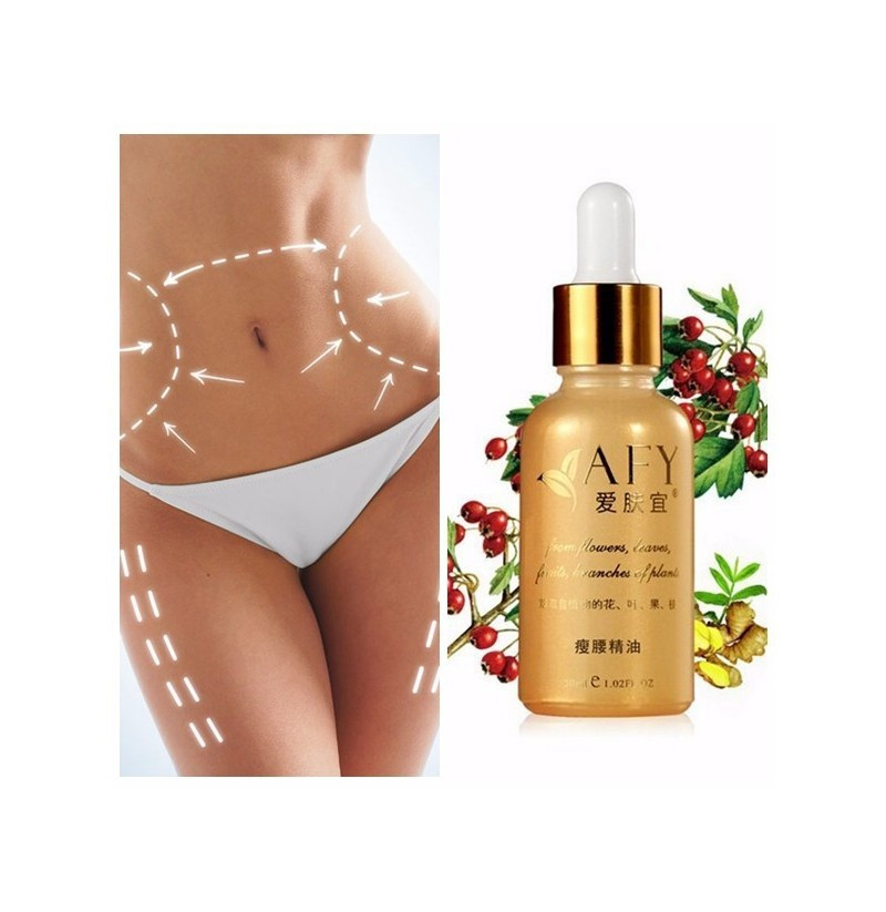 Burn Belly Fat With Essential Oils
 AFY Waist Belly Slimming Essential Oil Lose Weight Burning