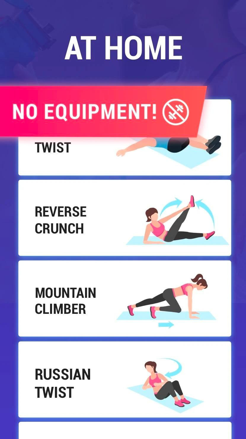 Burn Belly Fat Workout 30 Day
 Lose Belly Fat in 30 Days Flat Stomach for Android APK