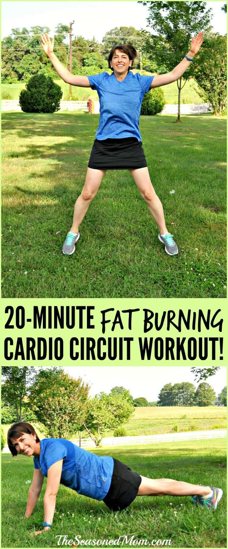 Cardio Fat Burning Workout
 20 Minute Living Room Workout The Seasoned Mom