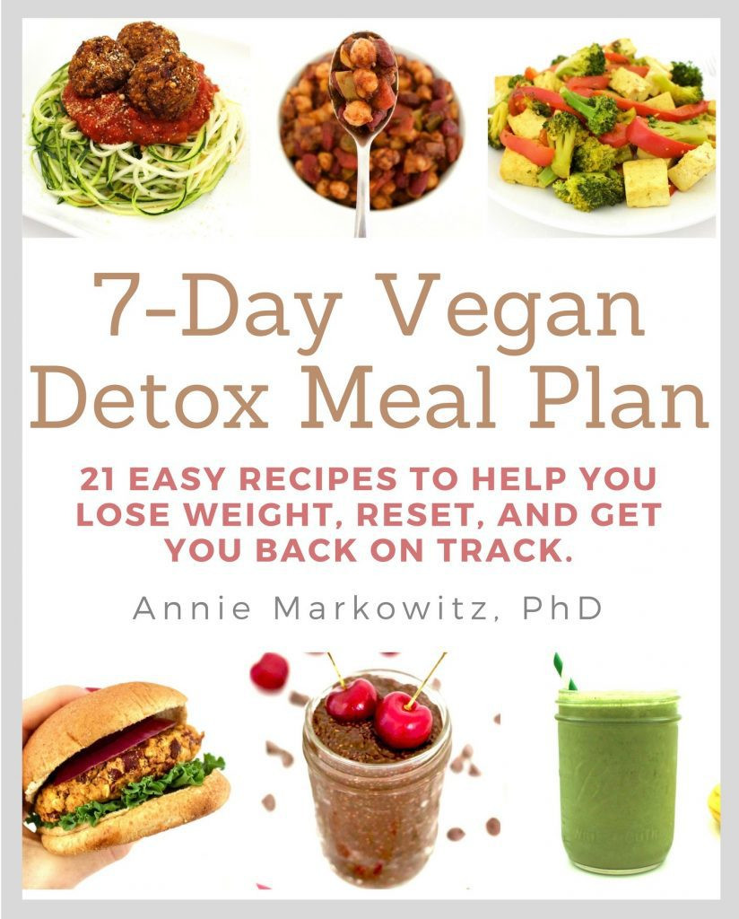 Detox Vegan Plan
 Vegan Detox Meal Plan for Weight Loss Gluten Free Sugar