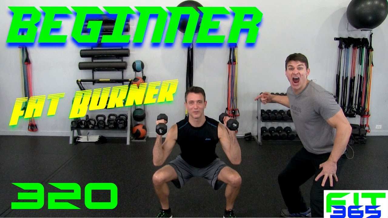 Dumbell Fat Burning Workout
 Beginner Cardio Dumbbell Fat Burning Workout