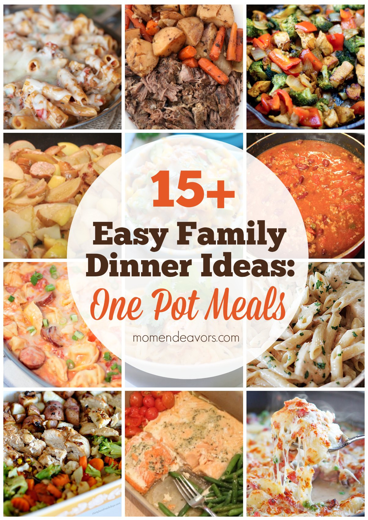 Easy Dinner For One
 15 Easy e Pot Family Dinners