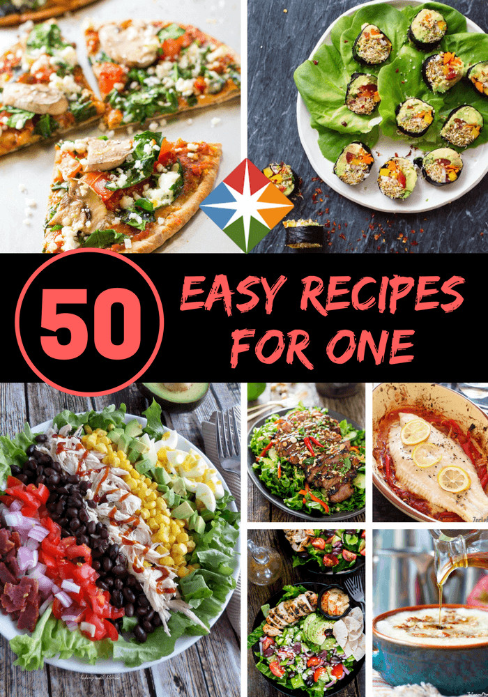 Easy Dinner For One
 50 Simple and Savory Single Serving Meals in 2020