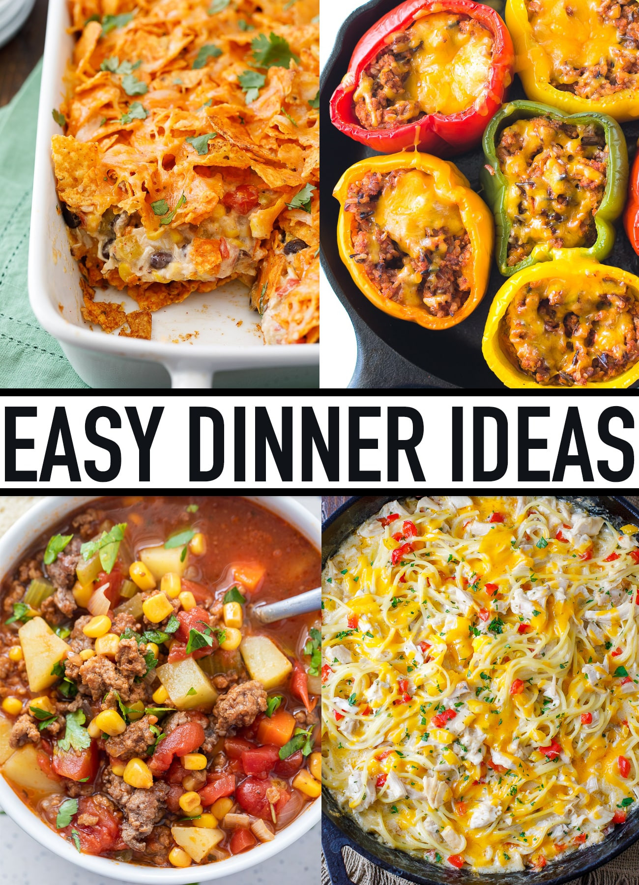 Easy Dinner Ideas
 Easy Dinner Ideas BEST EASY DINNER RECIPES