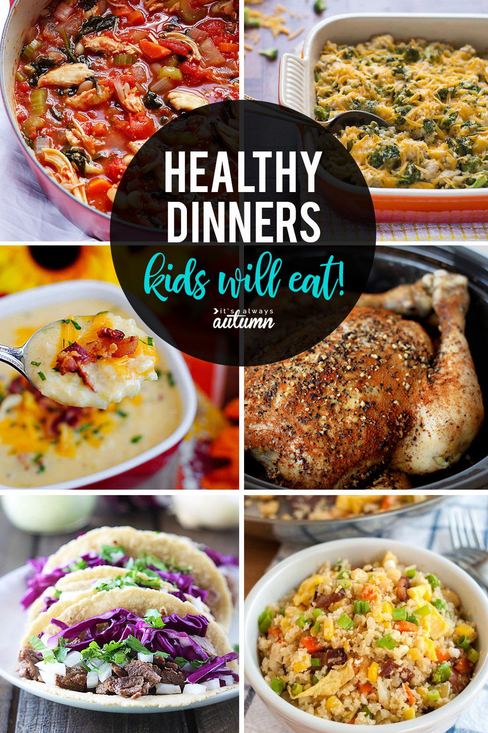 Easy Dinner Ideas For Kids
 20 healthy easy recipes your kids will actually want to