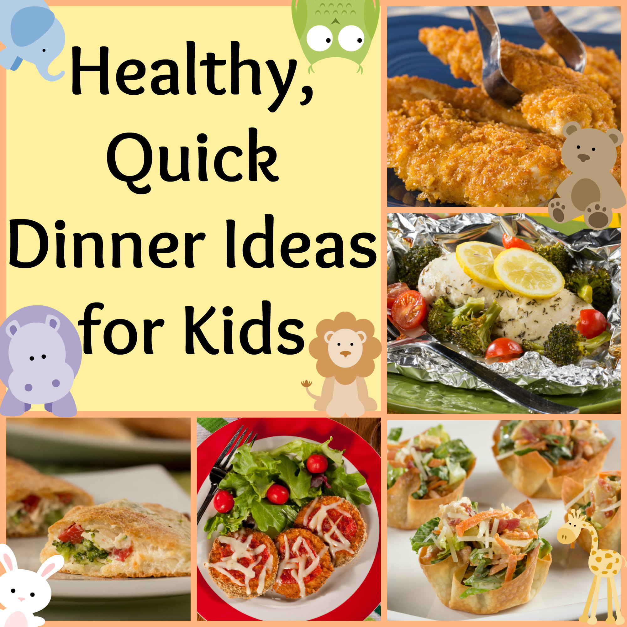 Easy Dinner Ideas For Kids
 Healthy Quick Dinner Ideas for Kids Mr Food s Blog