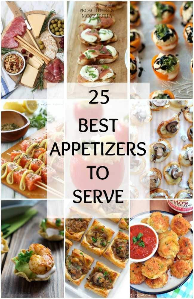 Easy Dinner Party Menu Ideas
 25 BEST Appetizers to Serve for Holiday Party Entertaining