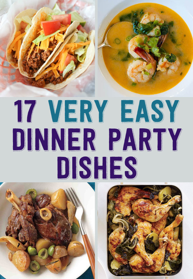 Easy Dinner Party
 17 Easy Recipes For A Dinner Party