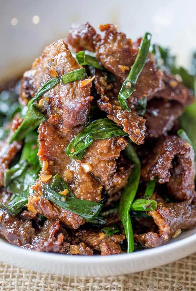Easy Dinner Recipes Beef
 Easy Mongolian Beef