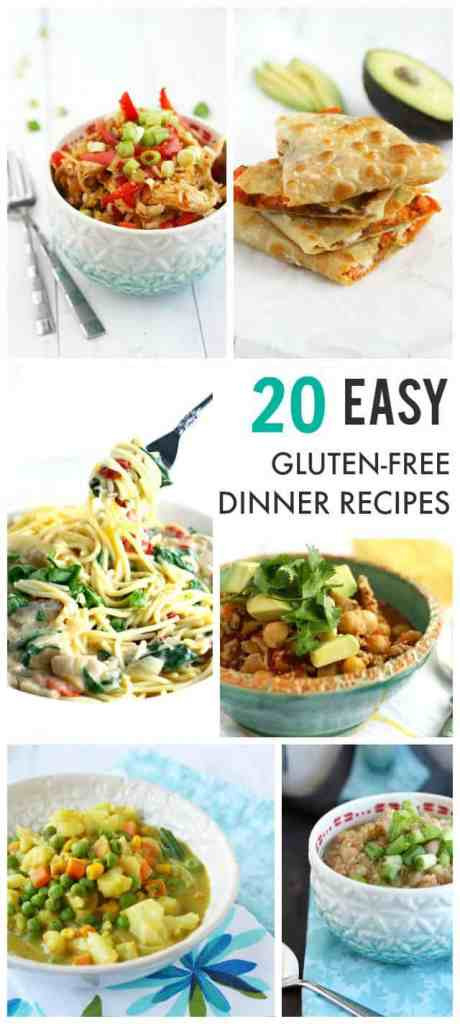 Easy Dinner Recipes Dairy Free
 20 Easy Gluten Free Dinner Recipes The Pretty Bee