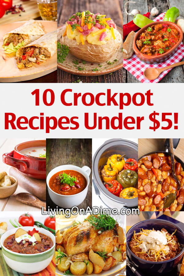 Easy Dinner Recipes For Family Crockpot
 10 Crockpot Recipes Under $5 Easy Meals Your Family Will