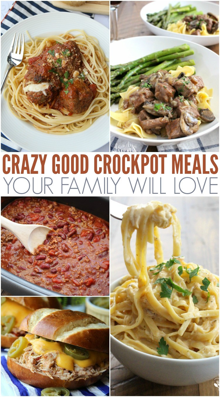 Easy Dinner Recipes For Family Crockpot
 Crazy Good and Easy Crockpot Recipes Family Fresh Meals