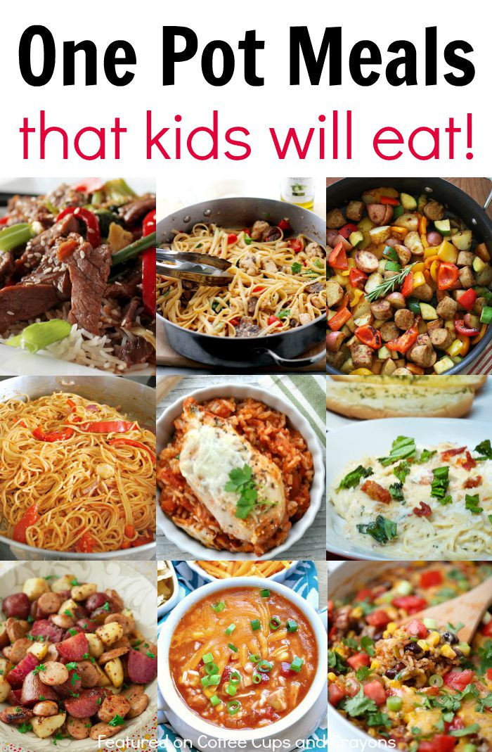 Easy Dinner Recipes For Family With Kids
 Kid Friendly e Pot Meals