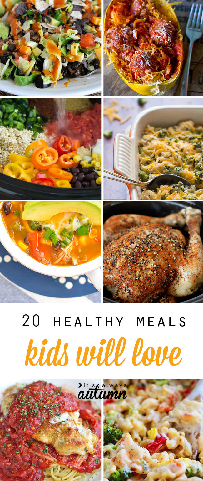 Easy Dinner Recipes For Family With Kids Healthy
 20 healthy easy recipes your kids will actually want to