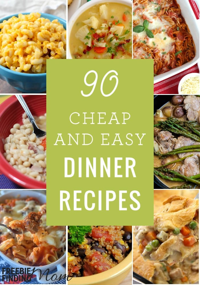 Easy Dinner Recipes For Family With Kids Healthy
 90 Cheap Quick Easy Dinner Recipes