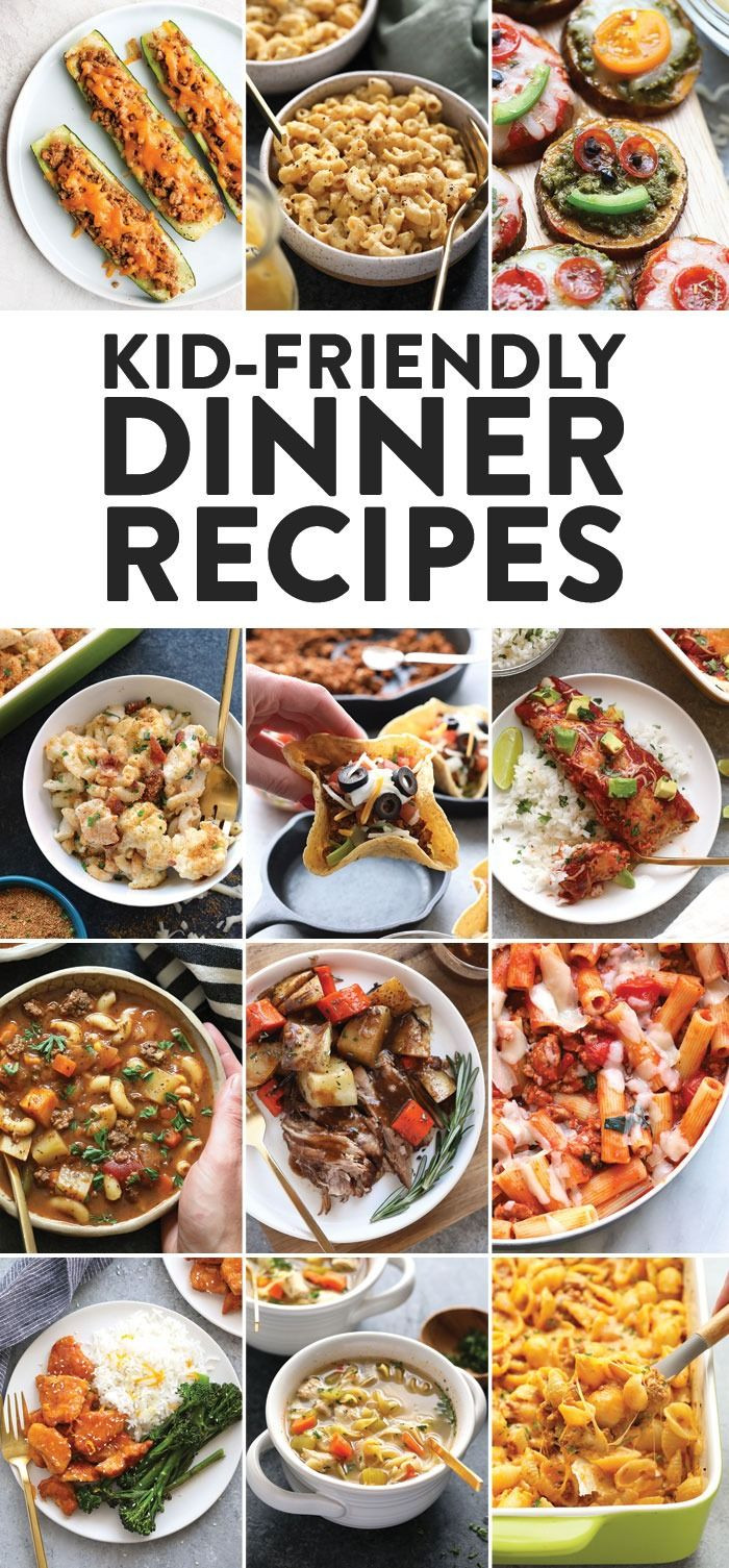 Easy Dinner Recipes For Kids To Make
 Healthy Kid Friendly Dinner Recipes 30 Recipes Fit