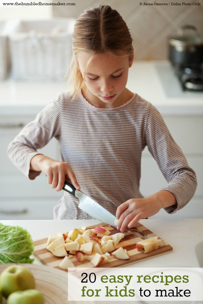 Easy Dinner Recipes For Kids To Make
 Easy Recipes for Kids to Make Teach Kids to Cook with