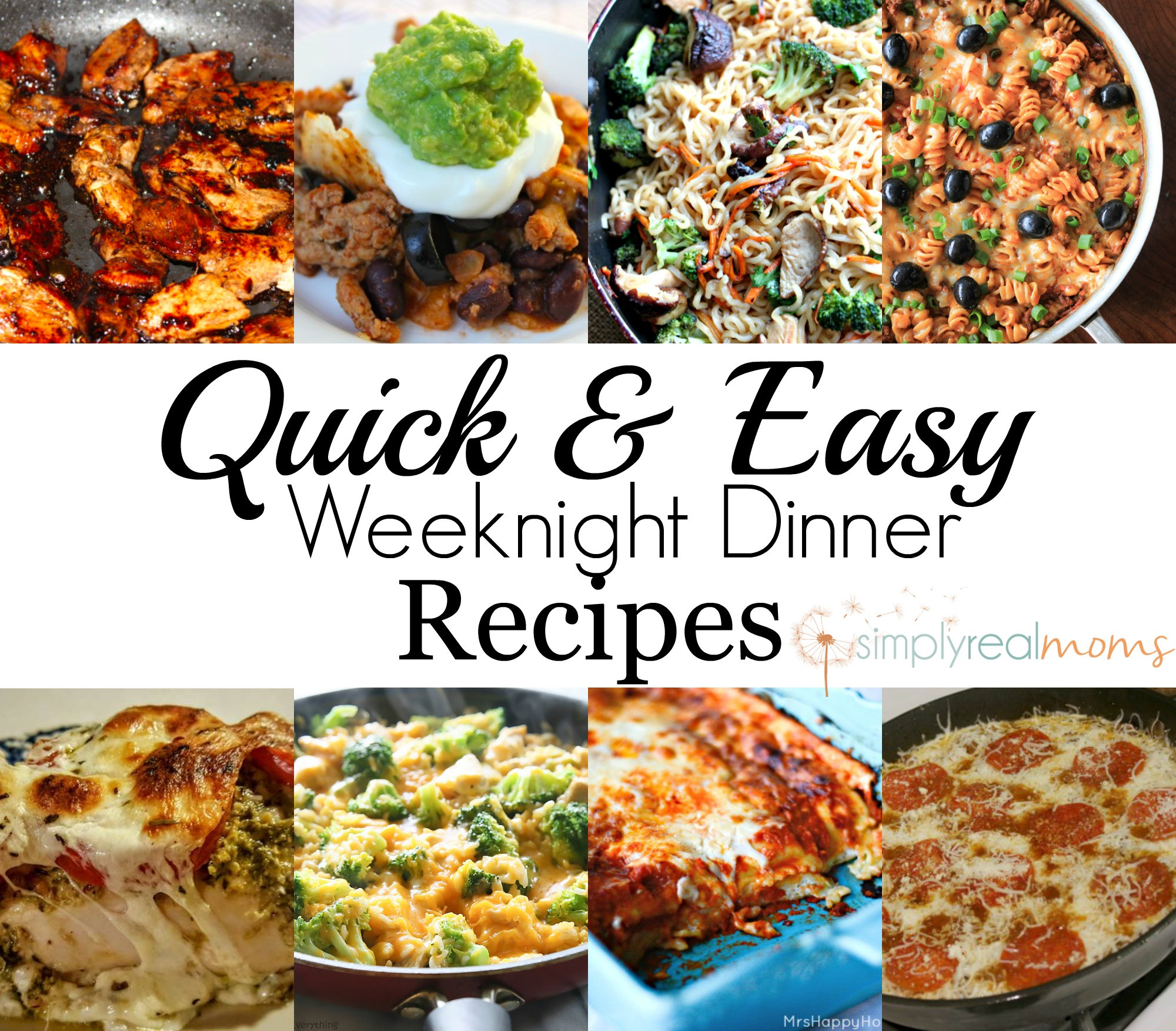 Easy Dinner Recipes For Two Simple Weeknight Meals
 Easy Weeknight Dinner Recipes Simply Real Moms