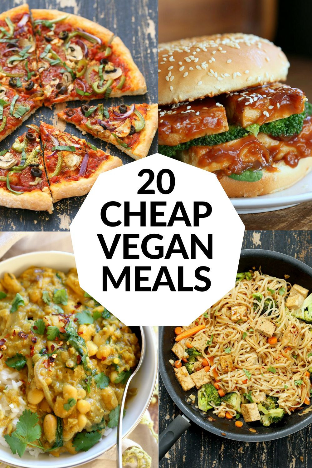 Easy Dinner Recipes Healthy Cheap
 20 Cheap Vegan Meals Vegan Recipes on a Bud