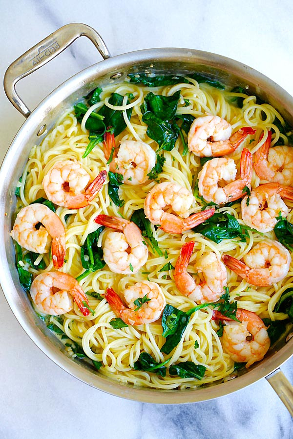 Easy Dinner Recipes Pasta
 Creamy Shrimp Pasta