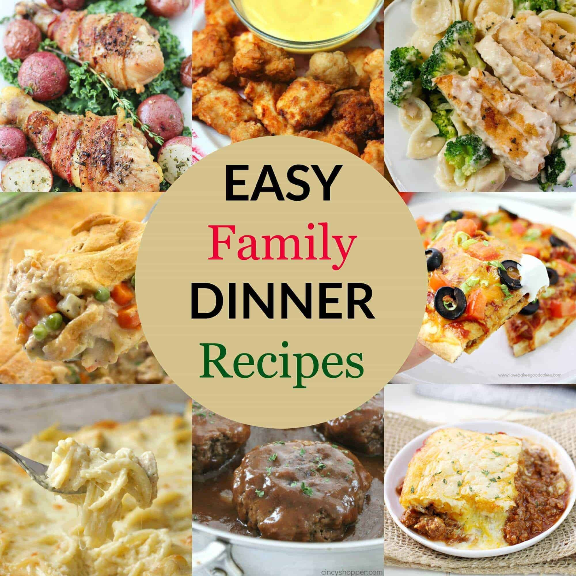 Easy Dinners For Families
 Easy Family Dinner Recipes That You Family Will Actually LOVE