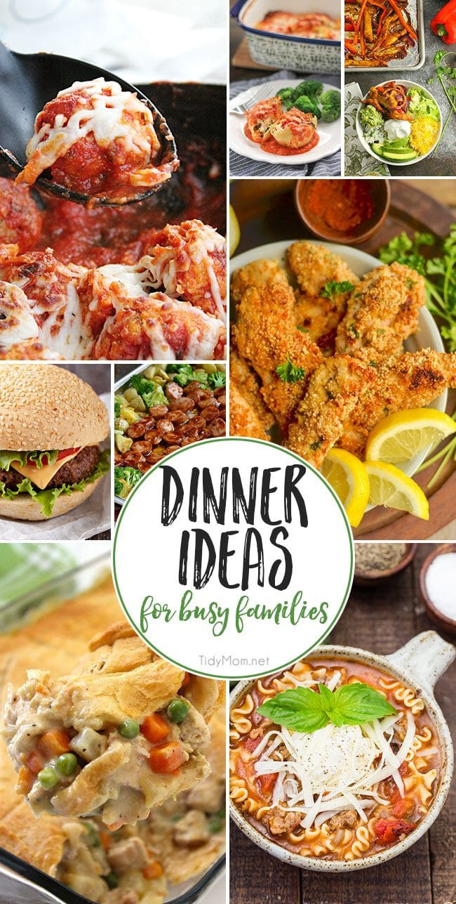 Easy Dinners For Families
 Dinner Ideas For Busy Families That They Will Love