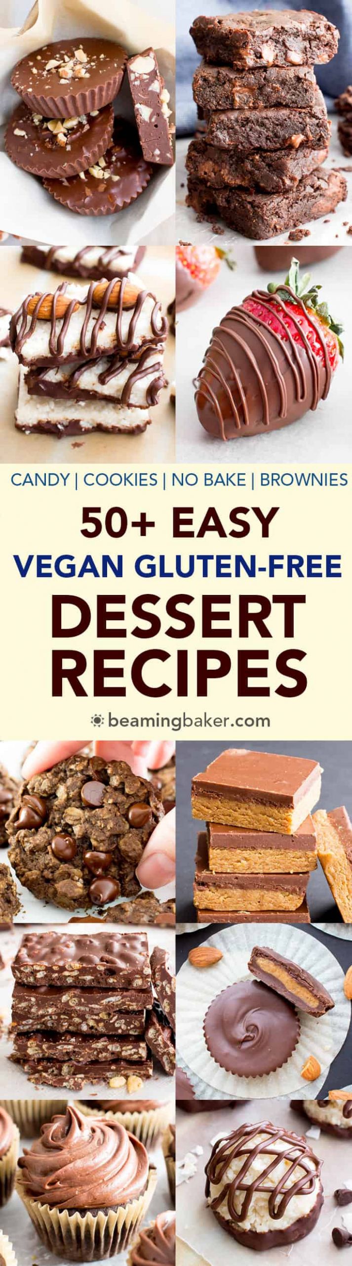 Easy Vegan Baking
 50 Gluten Free Dairy Free Desserts Beaming Baker