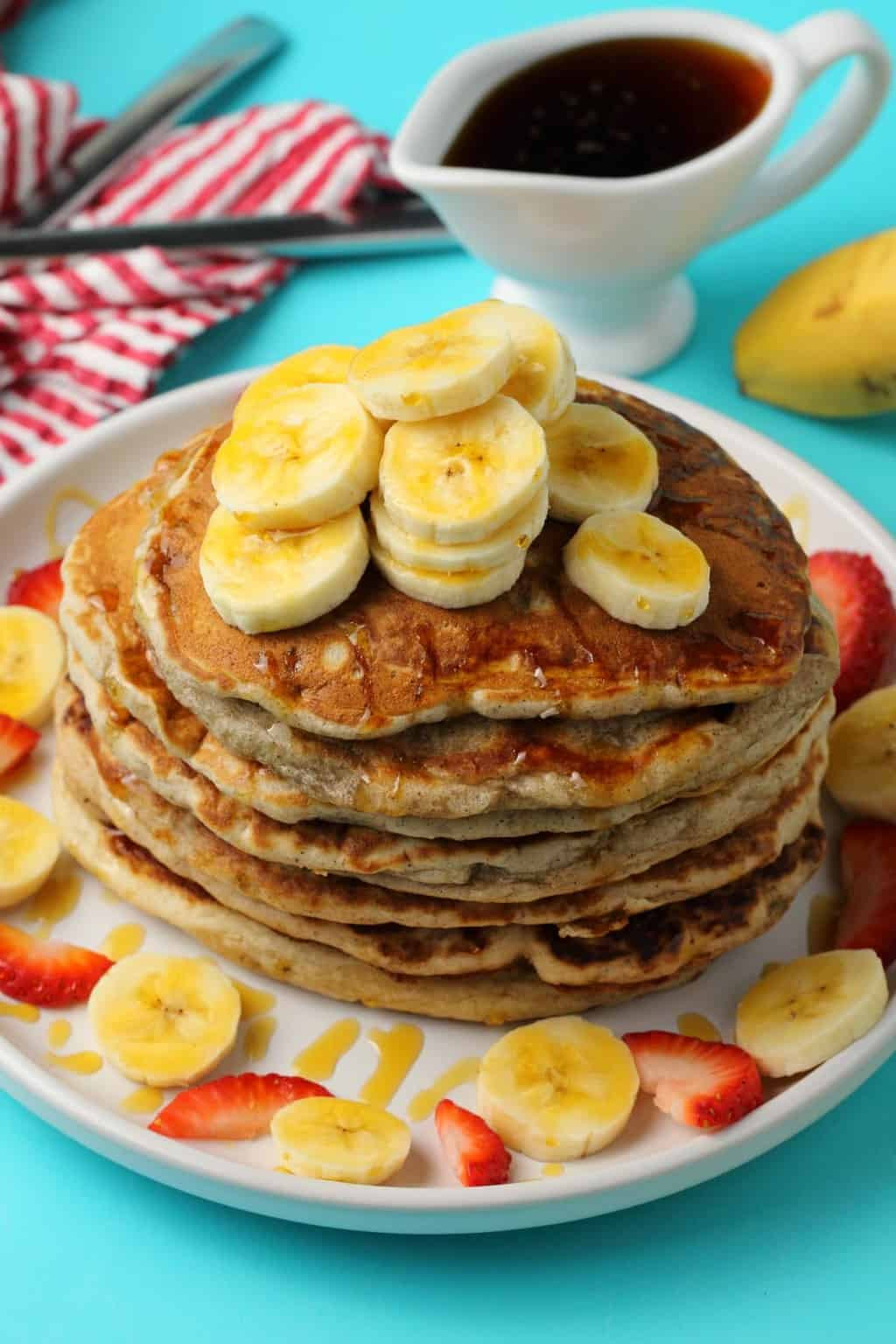 Easy Vegan Banana Pancakes
 Vegan Banana Pancakes Light and Fluffy Loving It Vegan