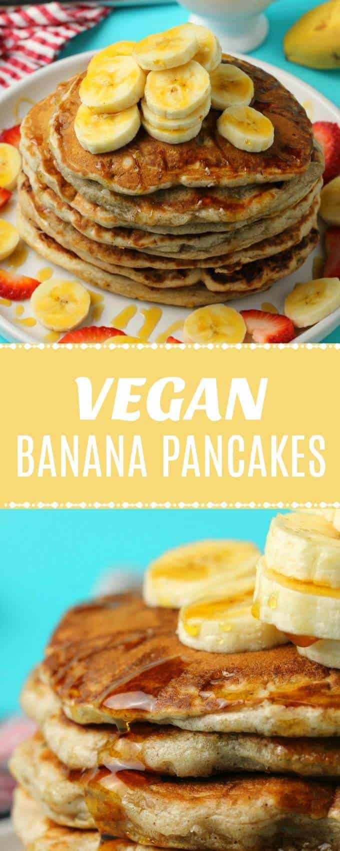 Easy Vegan Banana Pancakes
 Vegan Banana Pancakes Light and Fluffy Loving It Vegan
