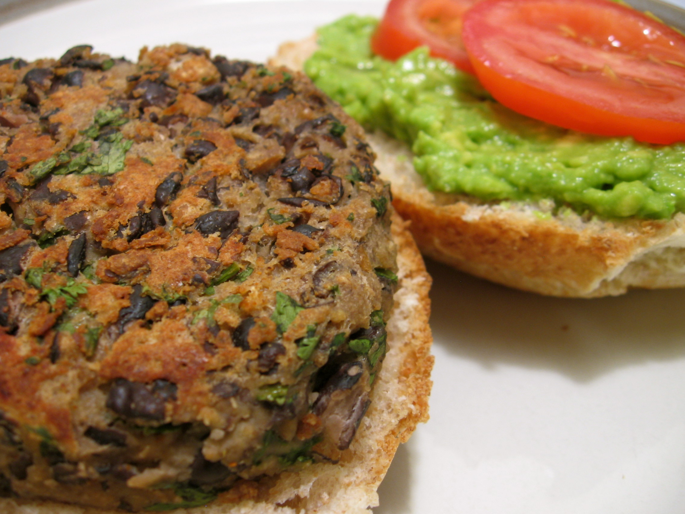 Easy Vegan Burger
 Quick and Easy Veggie Burgers