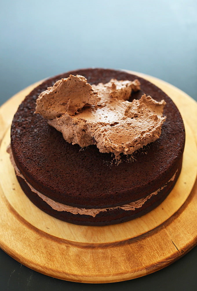 Easy Vegan Cake
 Simple Vegan Chocolate Cake