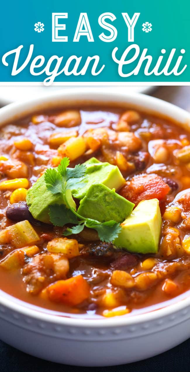 Easy Vegan Chili
 Easy Vegan Chili Recipe