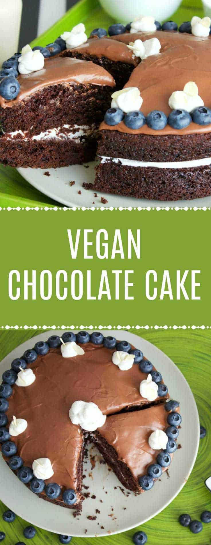 Easy Vegan Chocolate Cake
 Easy Vegan Chocolate Cake Loving It Vegan